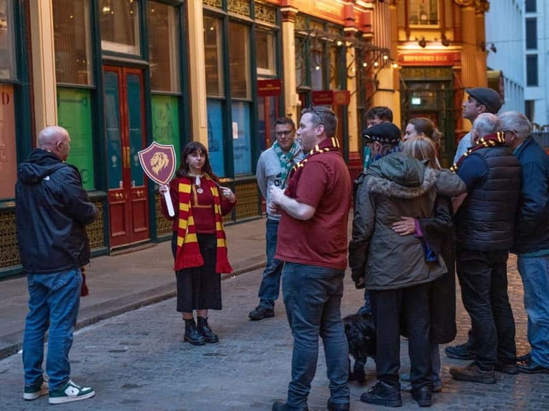 London: Harry Potter Film Locations Sightseeing Bus Tour - Leadenhall Market, the closest thing to Diagon Alley