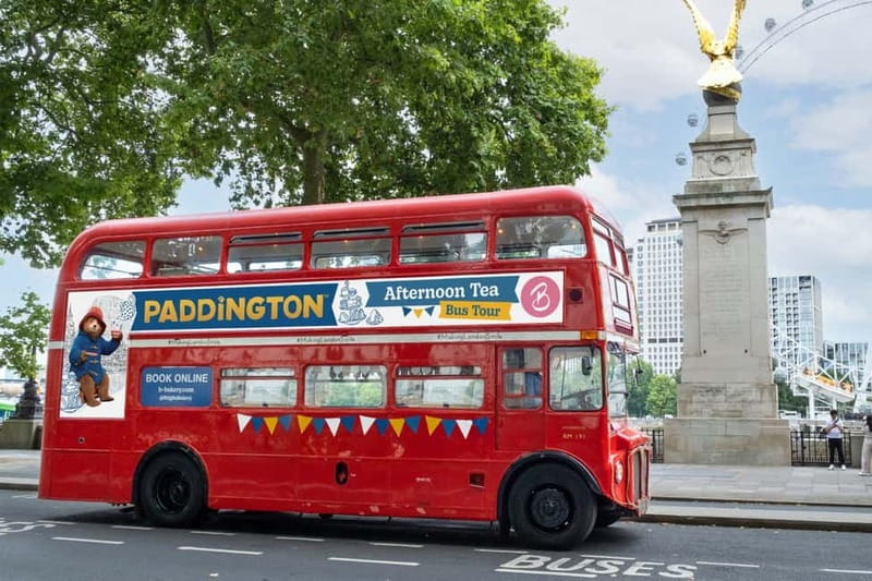 London: Paddington Bear Themed - Afternoon Tea Bus Tour - A Paddington story with London outside the window