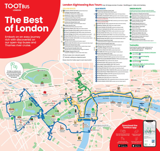 London: Tootbus Must-See Hop-On Hop-Off Bus Tour with Cruise - Key points to know before boarding