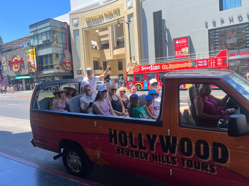 Los Angeles: Hollywood and Beverly Hills Open-Top Bus Tour - Rodeo Drive without the shopping bill