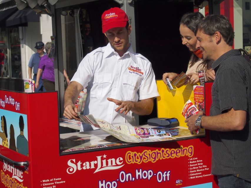Los Angeles: Hop-On Hop-Off Bus Tour with Audio Guide - Audio commentary works best with your own phone