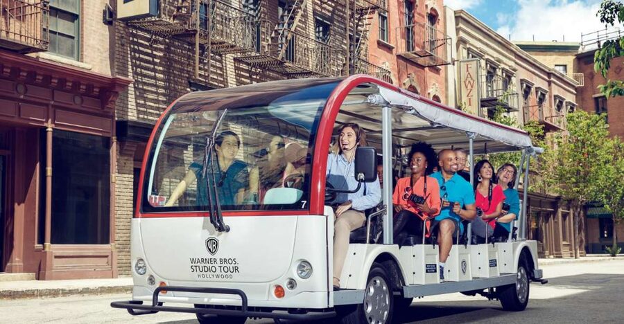 Los Angeles: Warner Bros Studio Hollywood & Bus Tour Package - Warner Bros. at 10:00 AM: a real studio, not a theme park