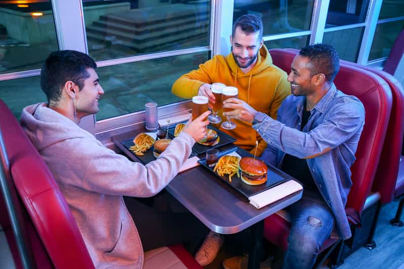Luxembourg: American-Style Dinner in a Vintage Bus - How the three restaurant stops shape the evening