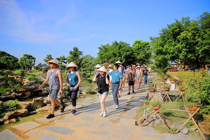 Luxury Hoa Lu Tam Coc Mua Cave 1 Day With Limousine Bus And Lunch - Cycling around the villages