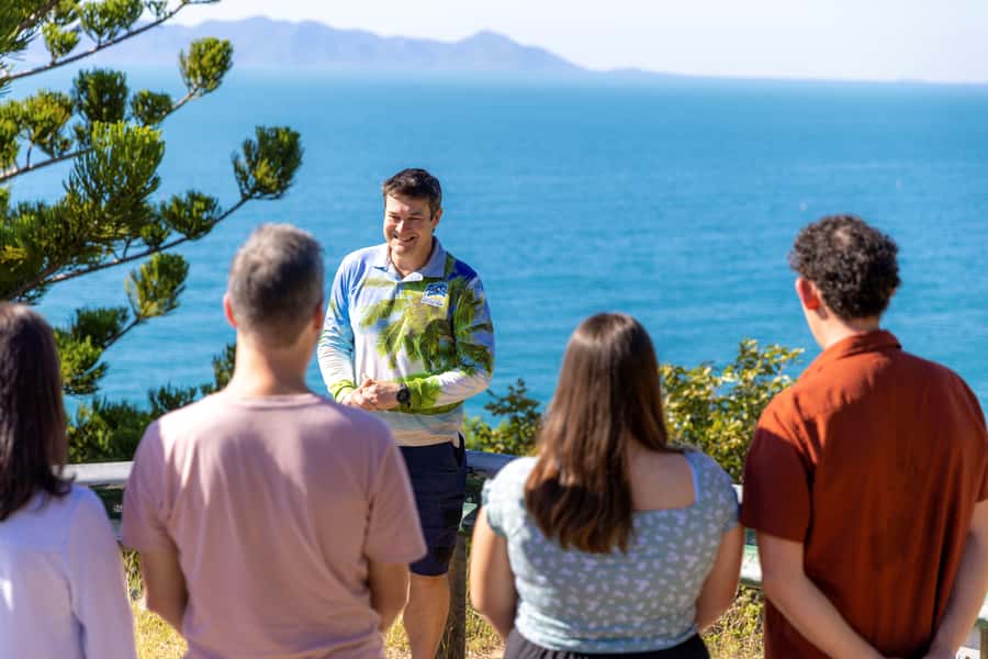 Magnetic Island: Guided Bus Tour with Morning Tea - Rocky Bay lookout starts the scenic story