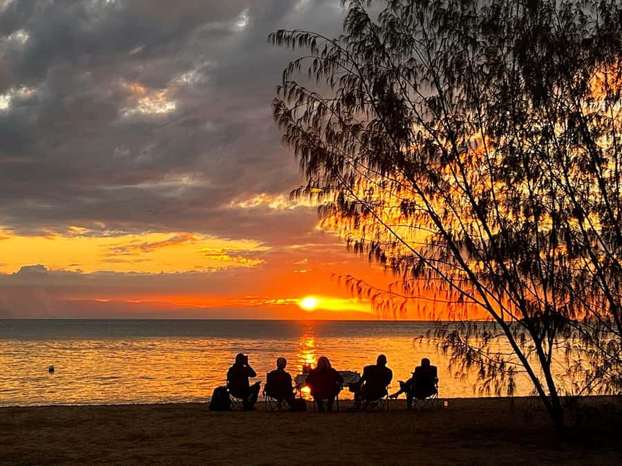 Magnetic Island: West Point Sunset Safari Bus Tour - From Nelly Bay to Bolger Bay Conservation Park
