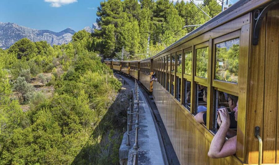 Mallorca Island Tour with Boat, Train, Tram and Bus - The road to Sa Calobra is part of the attraction