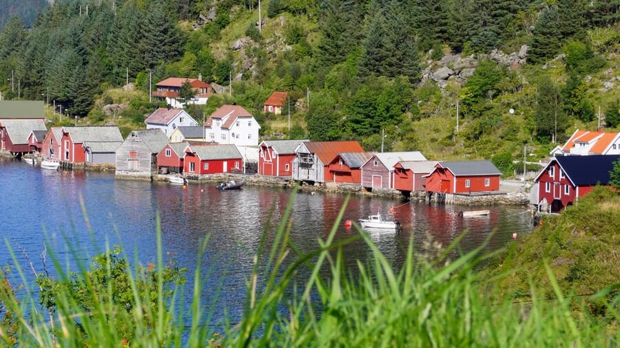 Måløy: Electric Minibus Tour to Kannesteinen - A short electric ride to a very odd rock