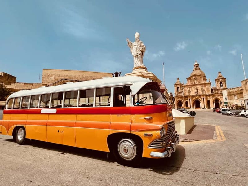 Malta: 5 hr Vintage Bus Tour - Mdina & Blue Grotto inc. food - Why the vintage bus changes the whole trip
