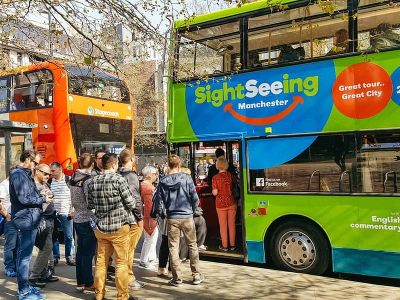 Manchester: Sightseeing Bus Tour - Following the industrial story