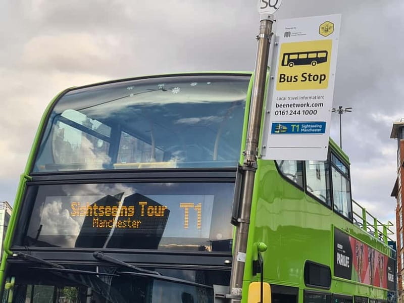 Manchester: Sightseeing Bus Tour - Old Trafford and the football connection