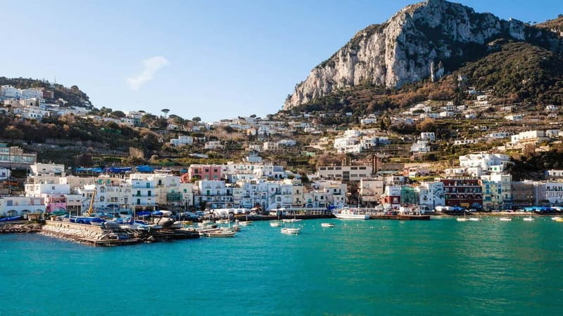Marina Grande: Guided Capri Island Hop-On Hop-Off Bus Tour - The transfer to Capri town