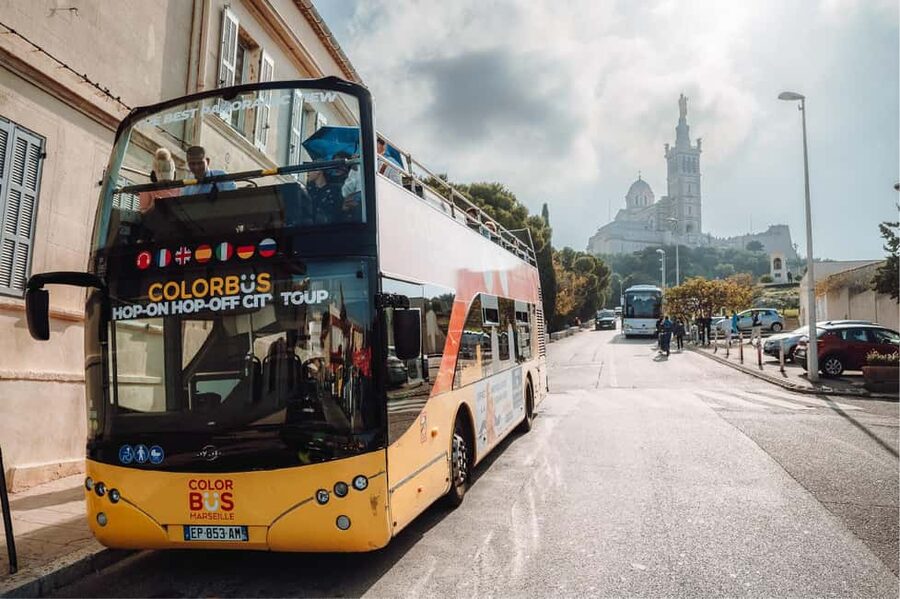 Marseille: City Sightseeing Hop-On Hop-Off Bus Tour - Boarding, bus capacity, and timing