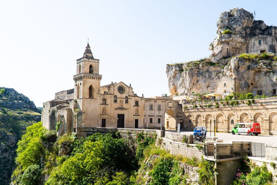 Matera: Open Top Bus Tour with Entrance to Casa Grotta - Via Madonna delle Virtù and the Gravina canyon