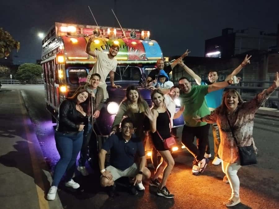 Medellin: Party Bus with DJ & Street Food Tastings - The Golden Mile and Medellín’s polished side