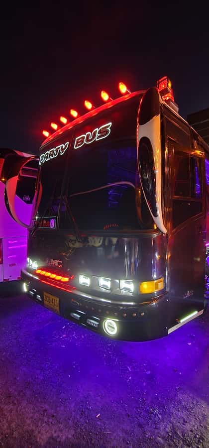 Medellin: Rumbero Party Bus with all the beer you can drink - Milla de Oro and Medellin after dark