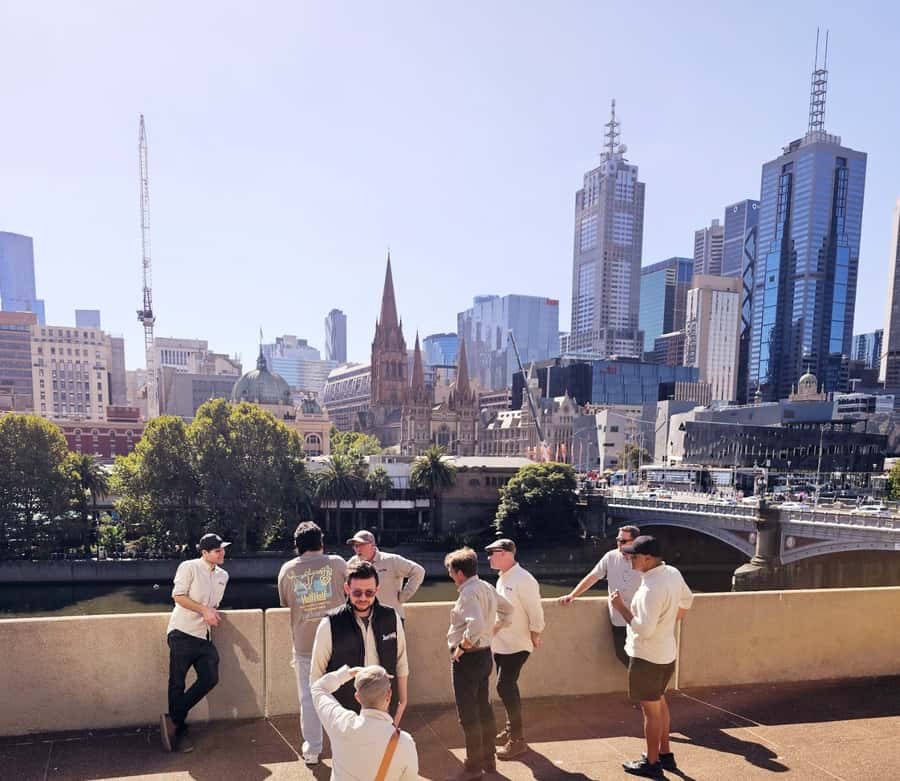 Melbourne: City Highlights, Suburbs & Laneways Bus Tour - The MCG from across the bridge