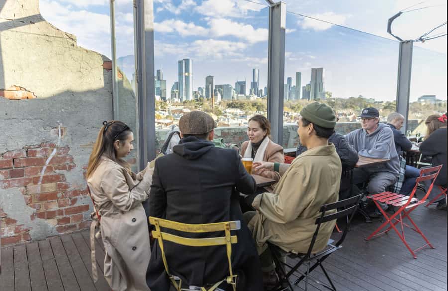 Melbourne: City Highlights, Suburbs & Laneways Bus Tour - St Kilda Beach and Luna Park