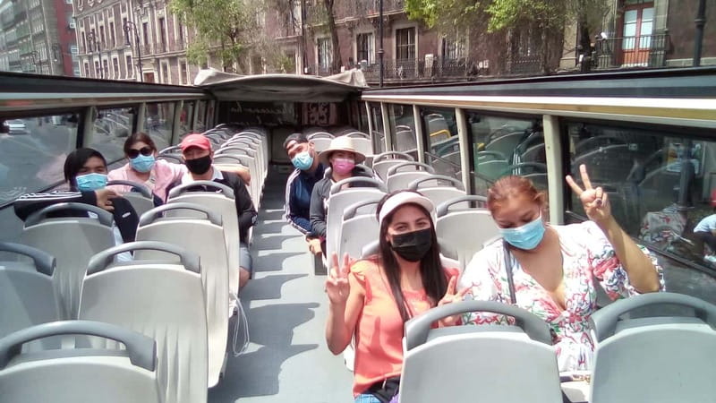 Mexico City: Hop-On Hop-Off Bus City Tour - Blue Circuit: Coyoacán, San Ángel, and UNAM