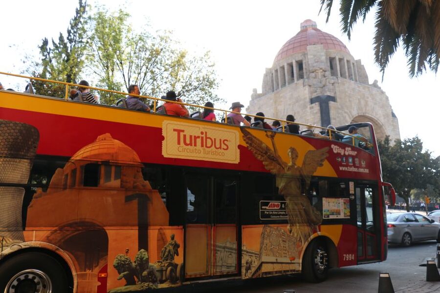 Mexico City: Hop-on Hop-off Bus Tour - Basilica Route: a compact ride with a major destination