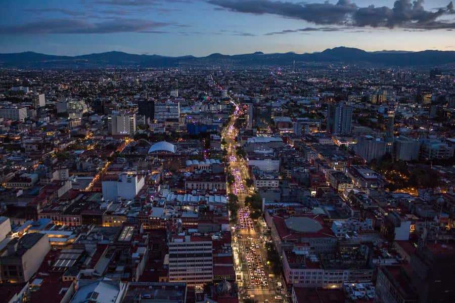 Mexico City: Night Bus Tour - Palace of Fine Arts and Alameda Central