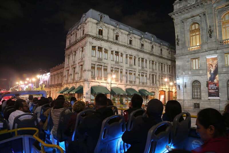 Mexico City: Night City Tour in a Double Decker Bus - Key points at a glance