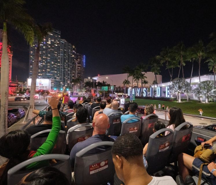 Miami: Open-top Bus Sightseeing Night Tour with Live Guide - What the guides add to the ride