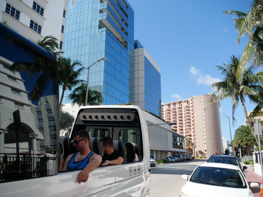 Miami Sightseeing Tour in a Convertible Bus - The Miami Design District and a different kind of style