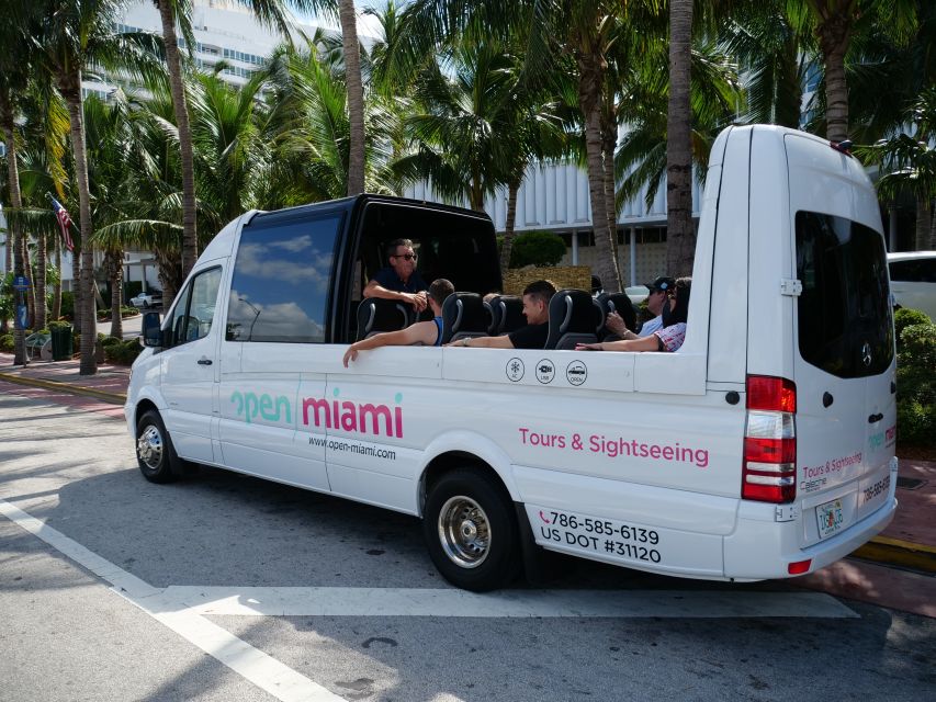 Miami Sightseeing Tour in a Convertible Bus - South Beach and Miami’s Art Deco streets
