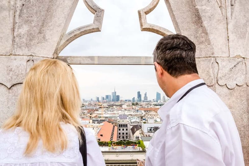 Milan Duomo Rooftops Tour + Optional Hop-on-Hop-off ticket - Skipping the queue and taking the elevator