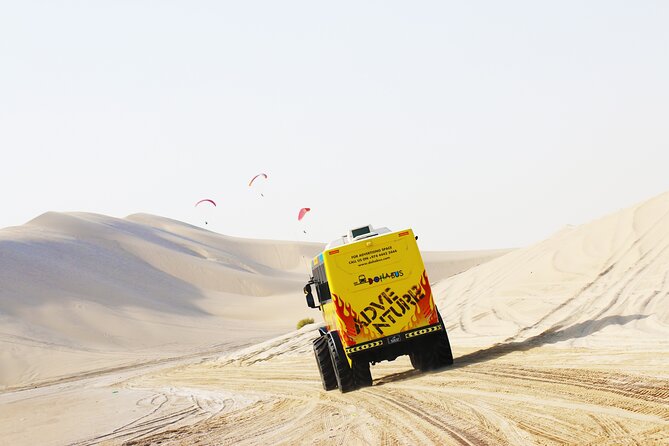 Monster Bus desert adventure: Dune bashing and sandboarding - What the Monster Bus ride is really like