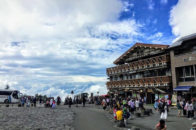 Mt Fuji and Hakone 1-Day Bus Tour Return by Bullet Train - Hakone Ropeway and volcanic views