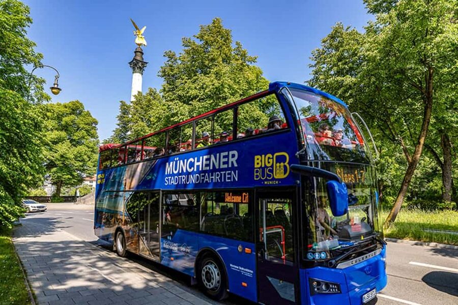 Munich: Big Bus Hop-On Hop-Off Tour by Open-Top Bus - Schwabing and the English Garden