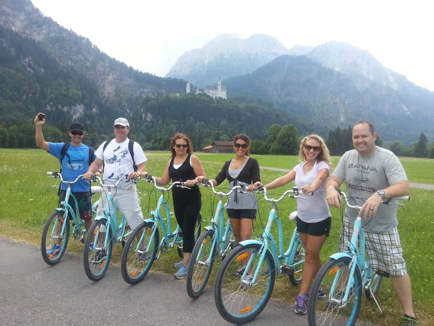 Munich: Neuschwanstein Castle by Bus with Alpine Bike Ride - The Hohenschwangau alternative