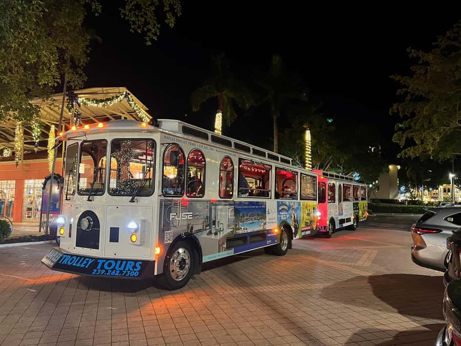 Naples, Florida: Guided Trolley Tour (Hop-On Hop-Off) - The vintage trolley is part of the experience