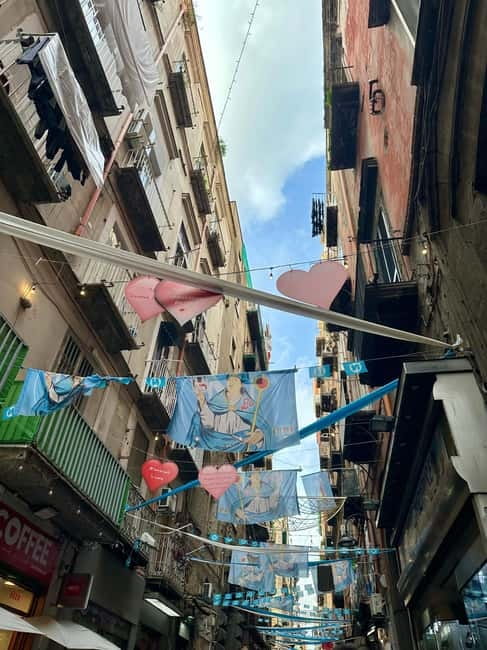Naples: Hop On Hop Off Bus & Sant'Anna dei Lombardi - The Blue Line and the Gulf of Naples