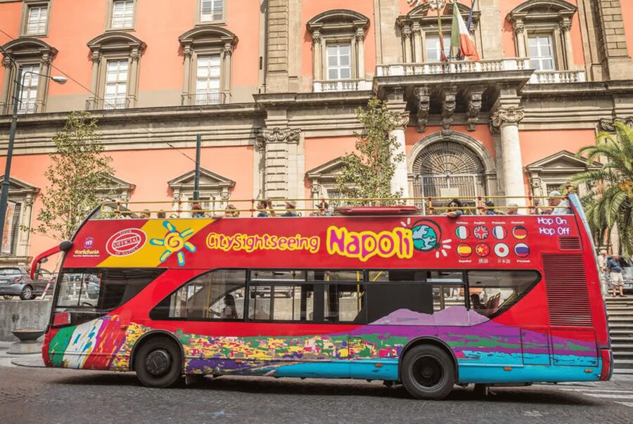 Naples: Hop-On Hop-Off Bus Tour with Train from Salerno - The Quartieri Spagnoli and the narrow streets
