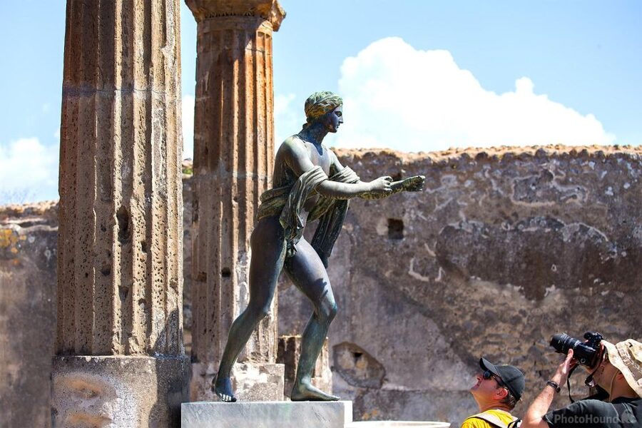 Naples Port Bus Excursion: Explore Pompeii ruins On Your Own - Entering Pompeii at Porta Marina Superior