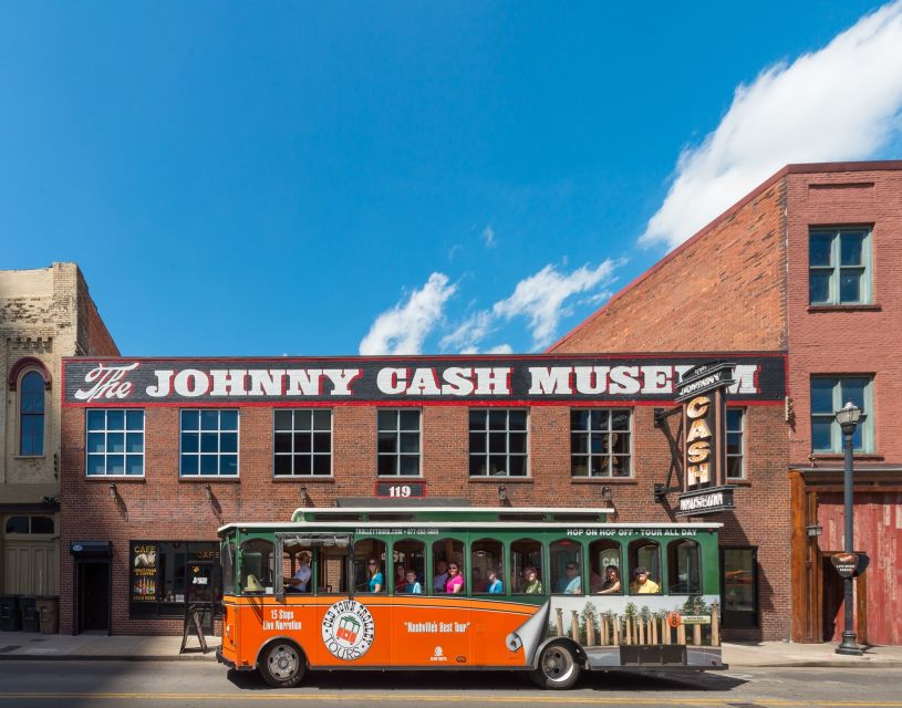 Nashville: Hop-on Hop-off Trolley Tour - Musicians Hall of Fame and the Farmers’ Market