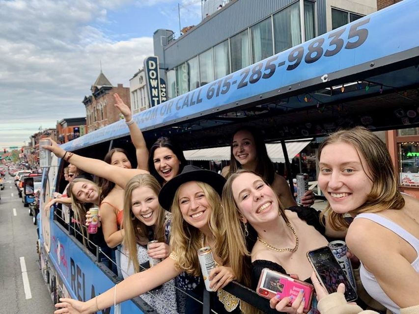 Nashville: Party Bus with DJ and Bar - Key points to know before booking