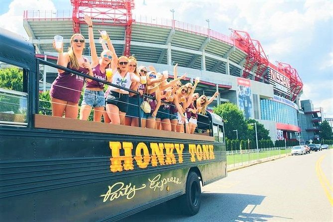 Nashville's Wildest Honky Tonk Public Party Bus (21+) - Key points to know before you book