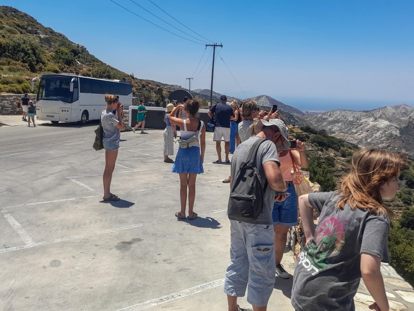 Naxos: Highlights Full-Day Tour by Bus - Apollonas: a swim and a slower hour