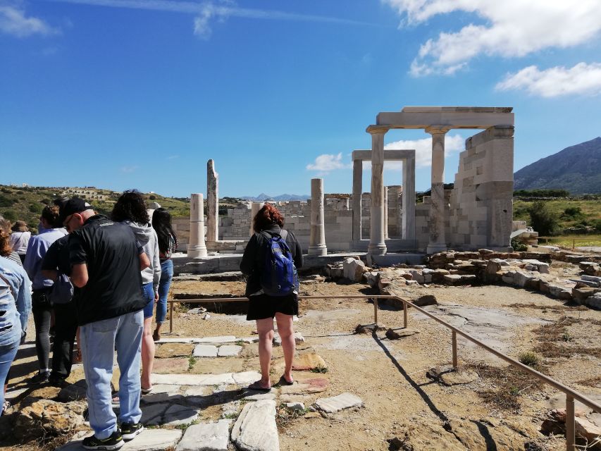 Naxos Island: Full–Day Historical Bus Tour - Free time in Apollonas: swim, eat, or simply stop moving