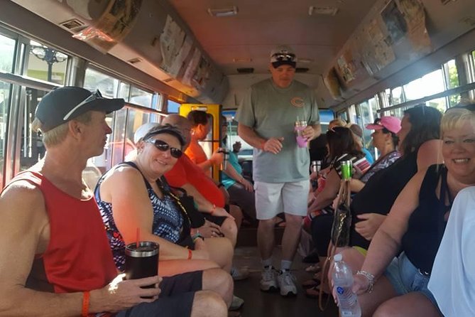 Negril One Love Bus Bar Crawl - The Negril cliffs and the first coastal views