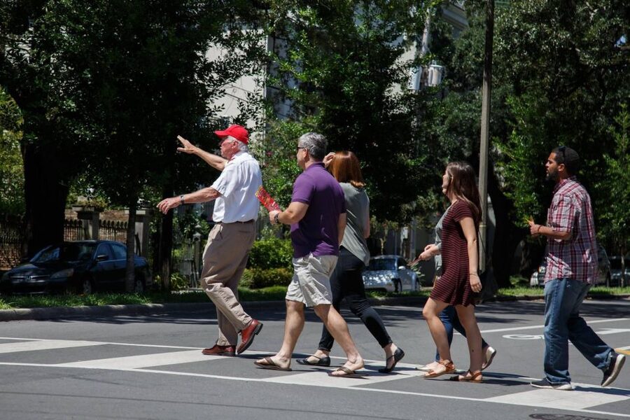 New Orleans: 2 or 3 Day Hop-On Hop-Off Bus with Walking Tour - St. Charles Avenue and the Arts District