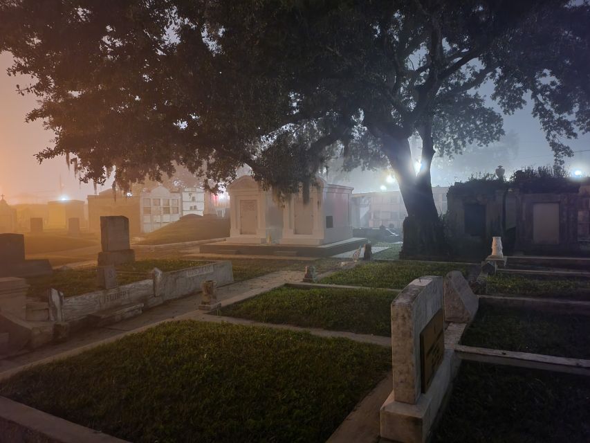 New Orleans: Cemetery Bus Tour At Dark with Exclusive Access - Key points at a glance