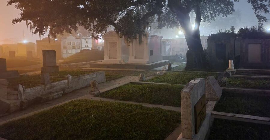 New Orleans: Cemetery Bus Tour At Dark with Exclusive Access - Starting near the French Quarter