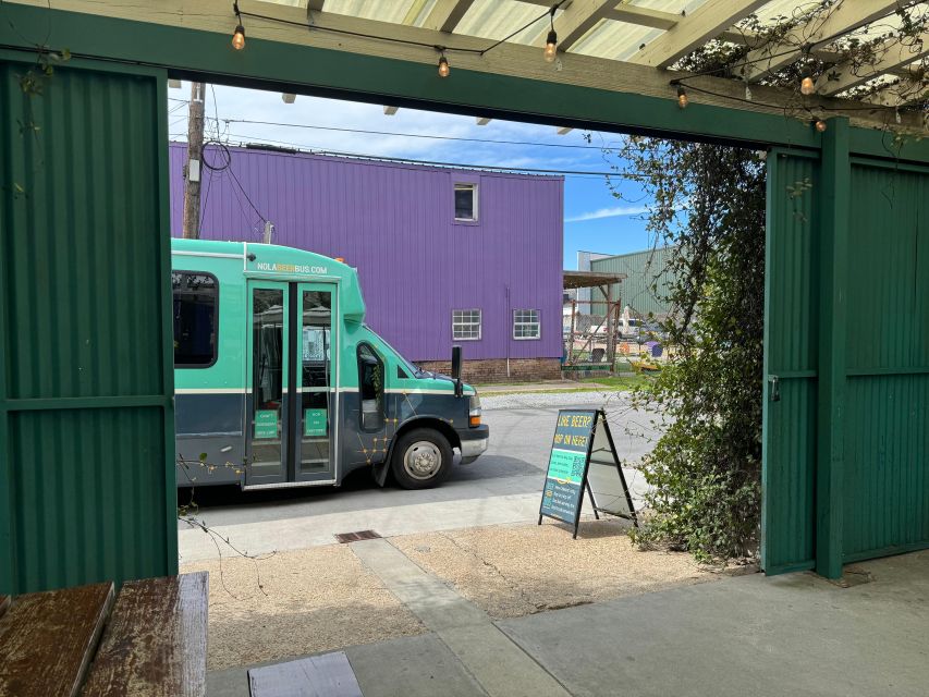 New Orleans: Easy Hop-On Hop-Off Craft Brewery Bus Tour - Riding with a designated driver