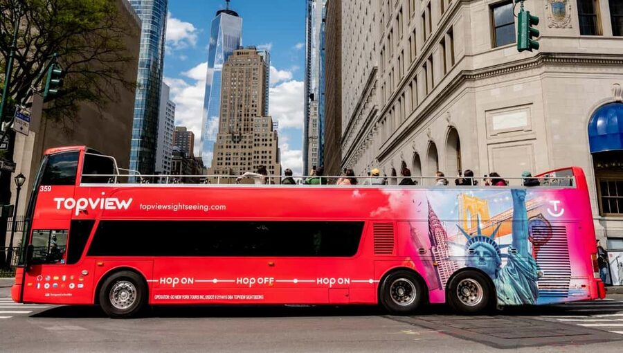 New York City: Discover Pass with Hop-on Hop-off Bus Tour - Times Square, Central Park, and Wall Street