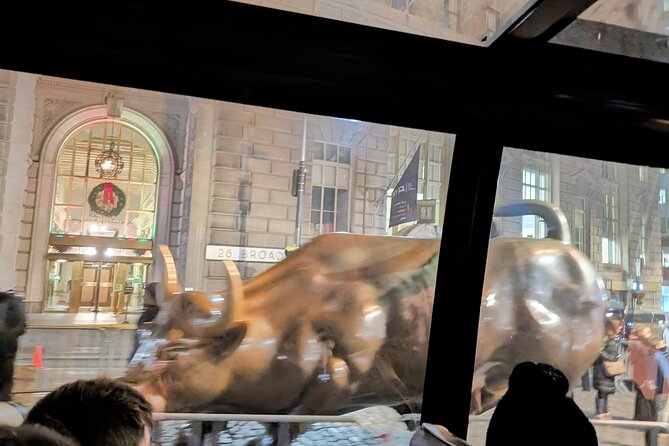 New York City Holiday Lights Tour - Wall Street, Federal Hall, and holiday displays